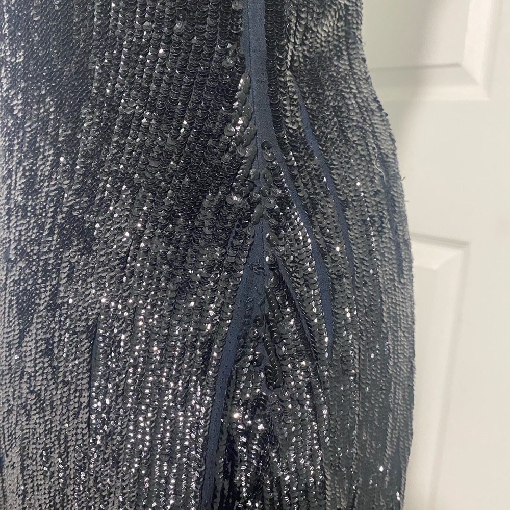 Vintage silk sequin dress - Picture 8 of 11
